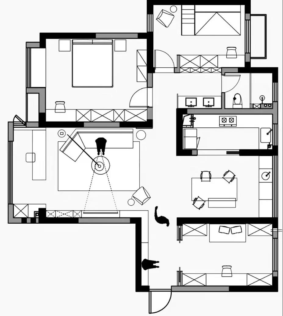 「屋主专访」一人住116㎡，到底有多爽？ 