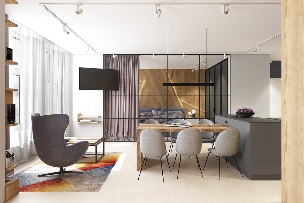 B站UP主的Dream House，翻新70㎡‘老破小’新增5项功能区