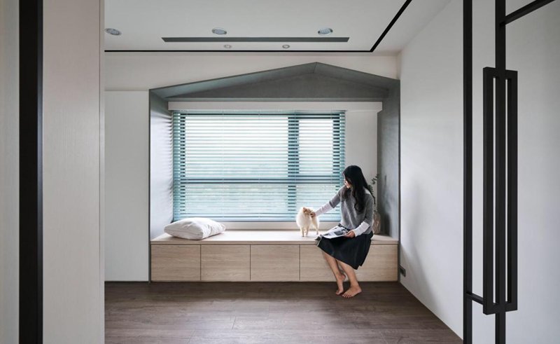 135㎡简约现代风三居室，兼具质感、颜值与收纳，这样的设计真的爱了！